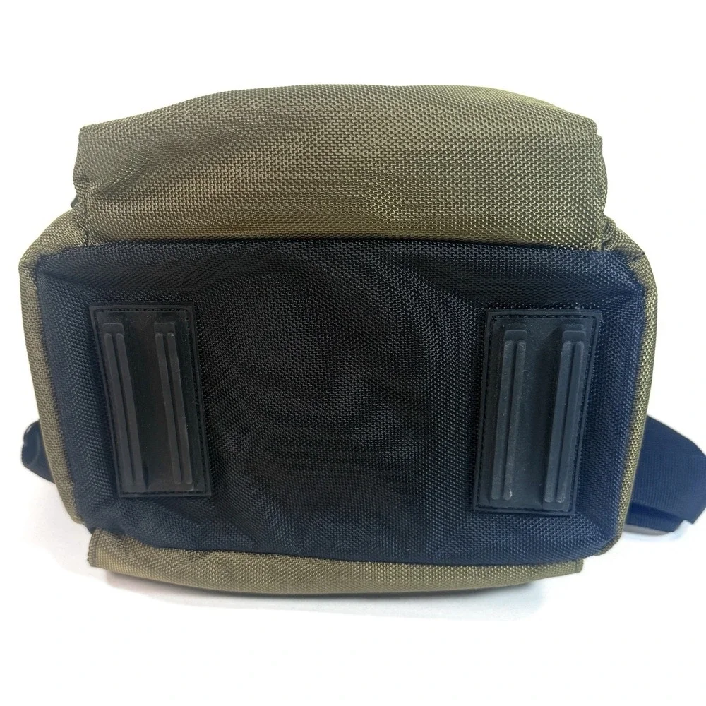 Canon 100EG DSLR Camera Gadget Bag Black Olive Shoulder Waist Belt Case